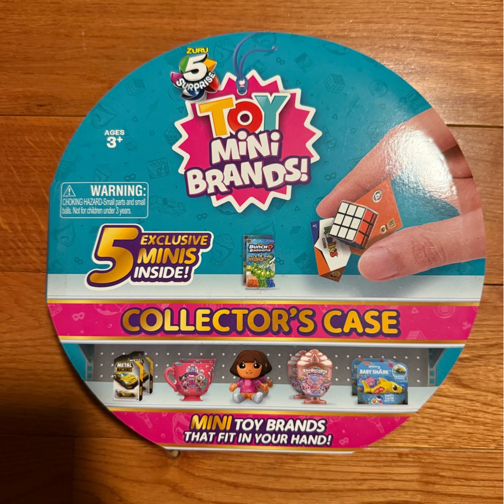 Toy Mini Brands Collector's Case - Blue & Pink